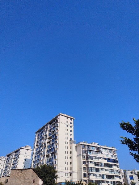 干净的天空
